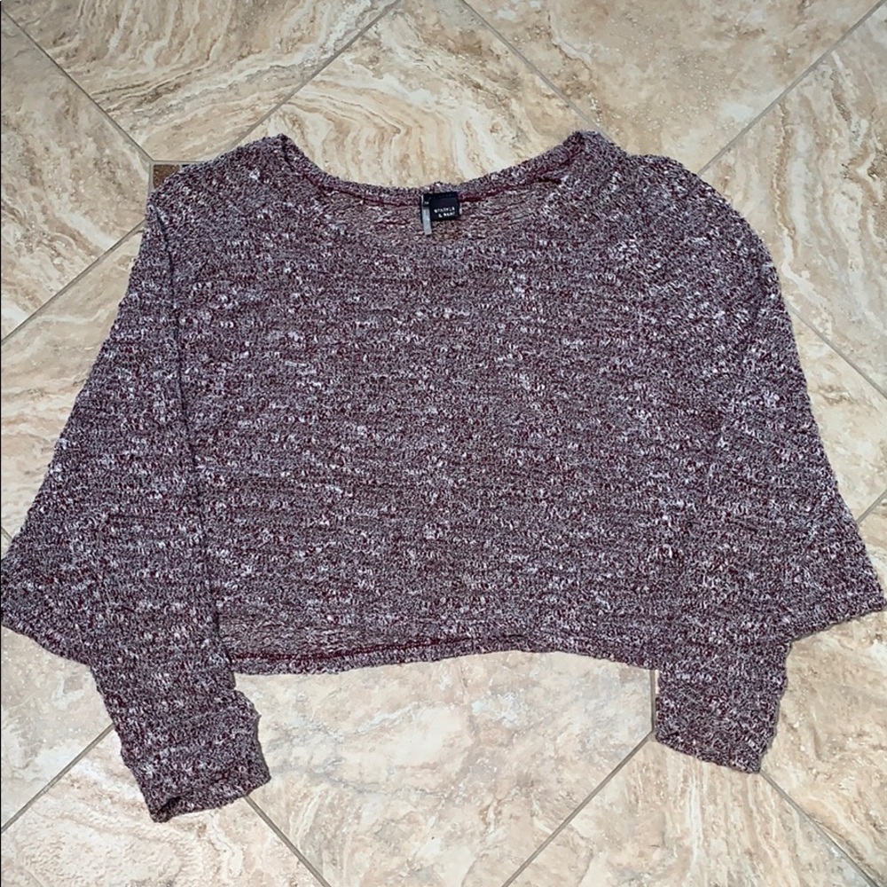 Purple sweater